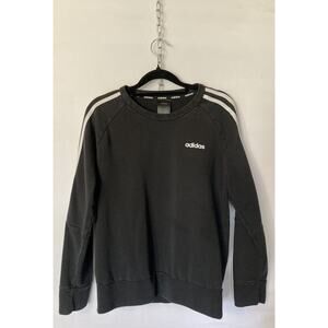 Adidas Crewneck Sweatshirt Size Small Black and White Classic Design